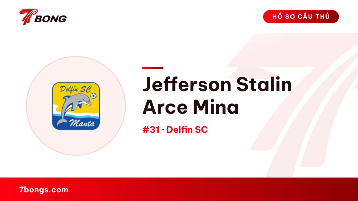 Jefferson Stalin Arce Mina — Delfin SC