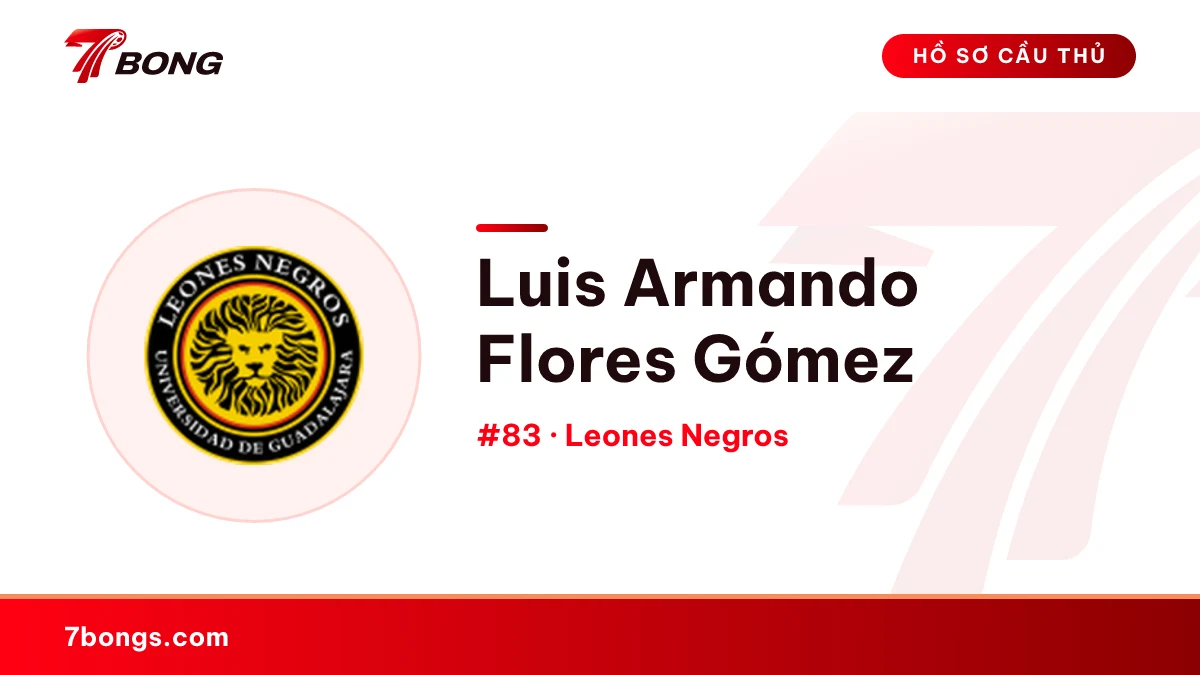 Luis Armando Flores Gómez — Leones Negros