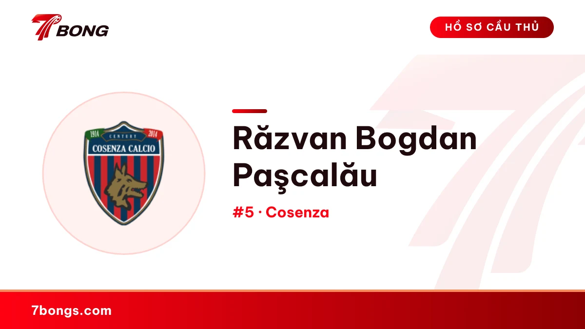 Răzvan Bogdan Paşcalău — Cosenza