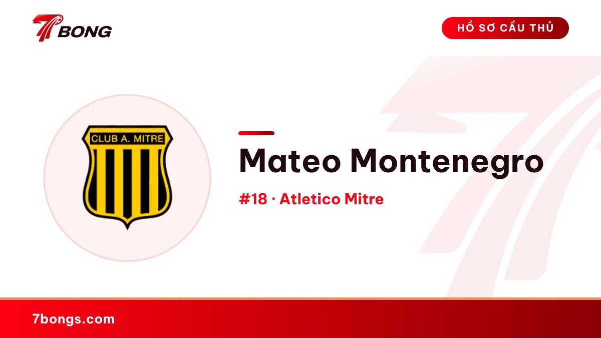 Mateo Montenegro — Atletico Mitre
