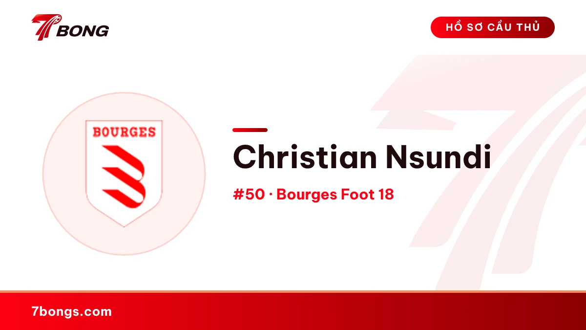Christian Nsundi — Bourges Foot 18