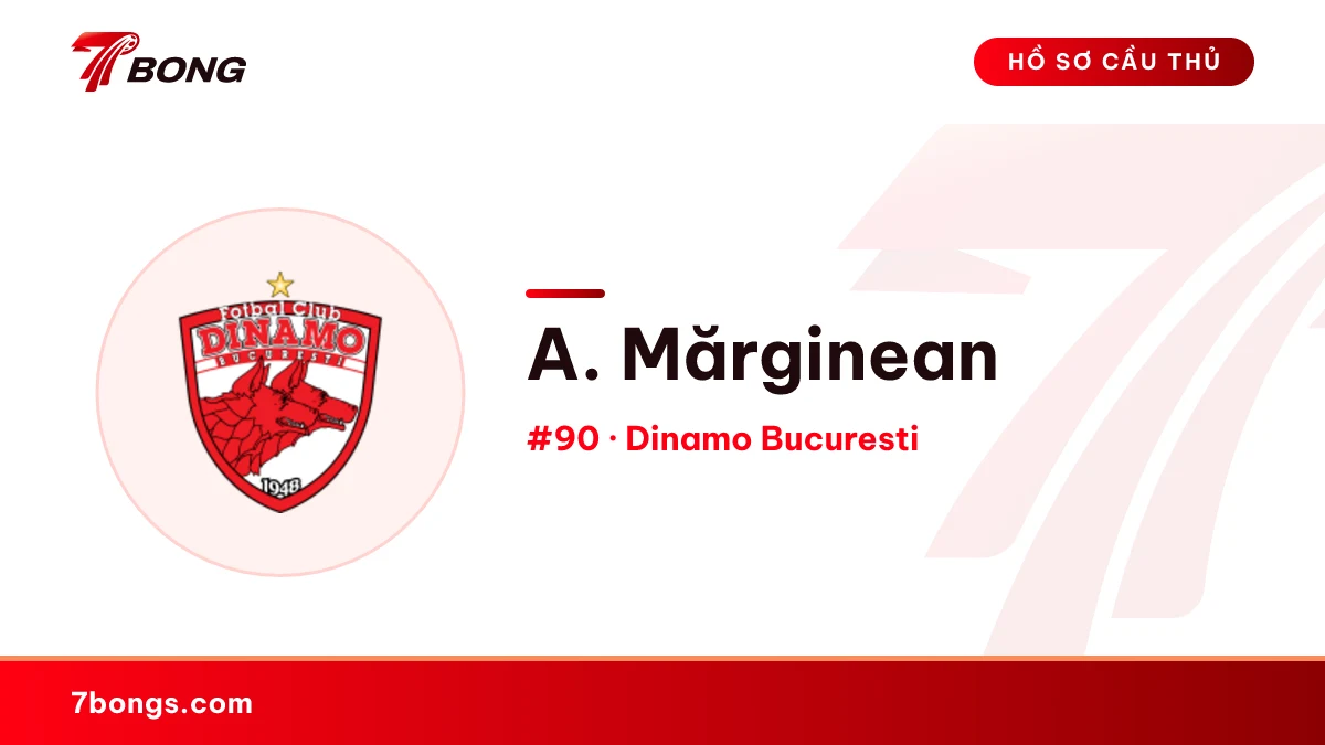 A. Mărginean — Dinamo Bucuresti