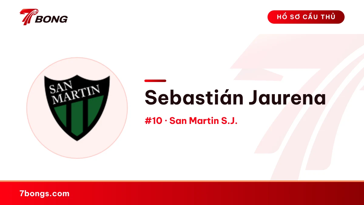 Sebastián Jaurena — San Martin S.J.