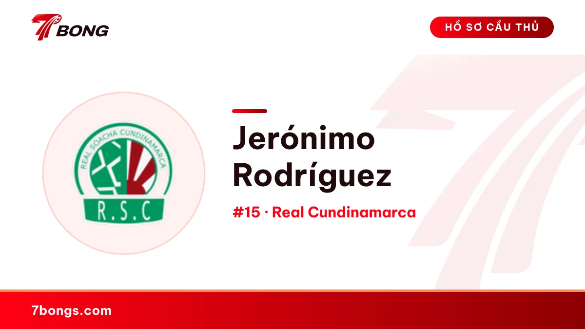 Jerónimo Rodríguez — Real Cundinamarca