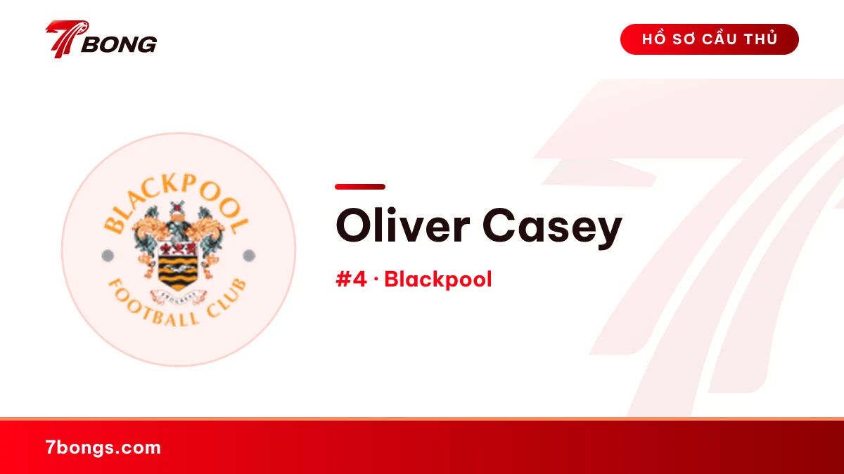 Oliver Casey — Blackpool
