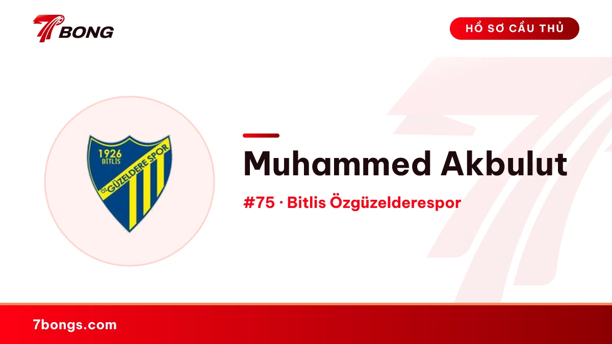 Muhammed Akbulut — Bitlis Özgüzelderespor