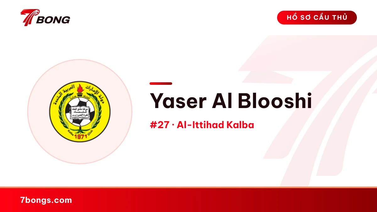 Yaser Al Blooshi — Al-Ittihad Kalba