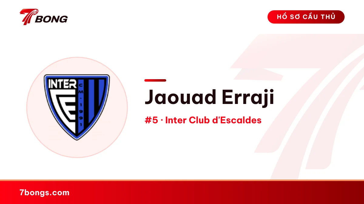 Jaouad Erraji — Inter Club d'Escaldes