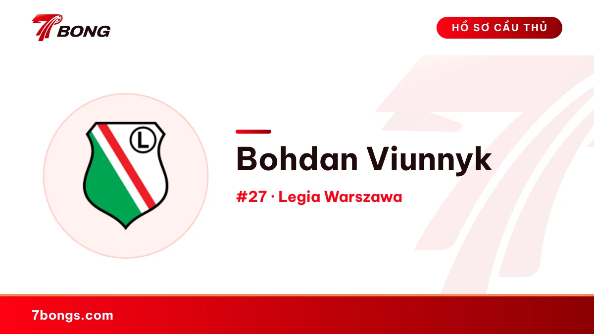Bohdan Viunnyk — Legia Warszawa