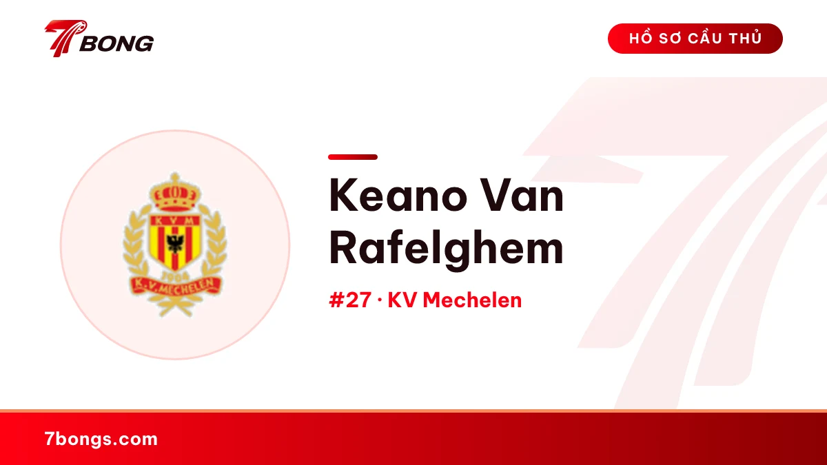 Keano Van Rafelghem — KV Mechelen