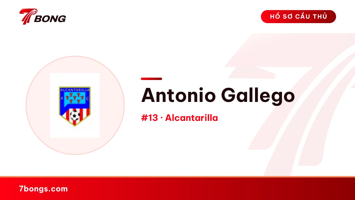 Antonio Gallego — Alcantarilla
