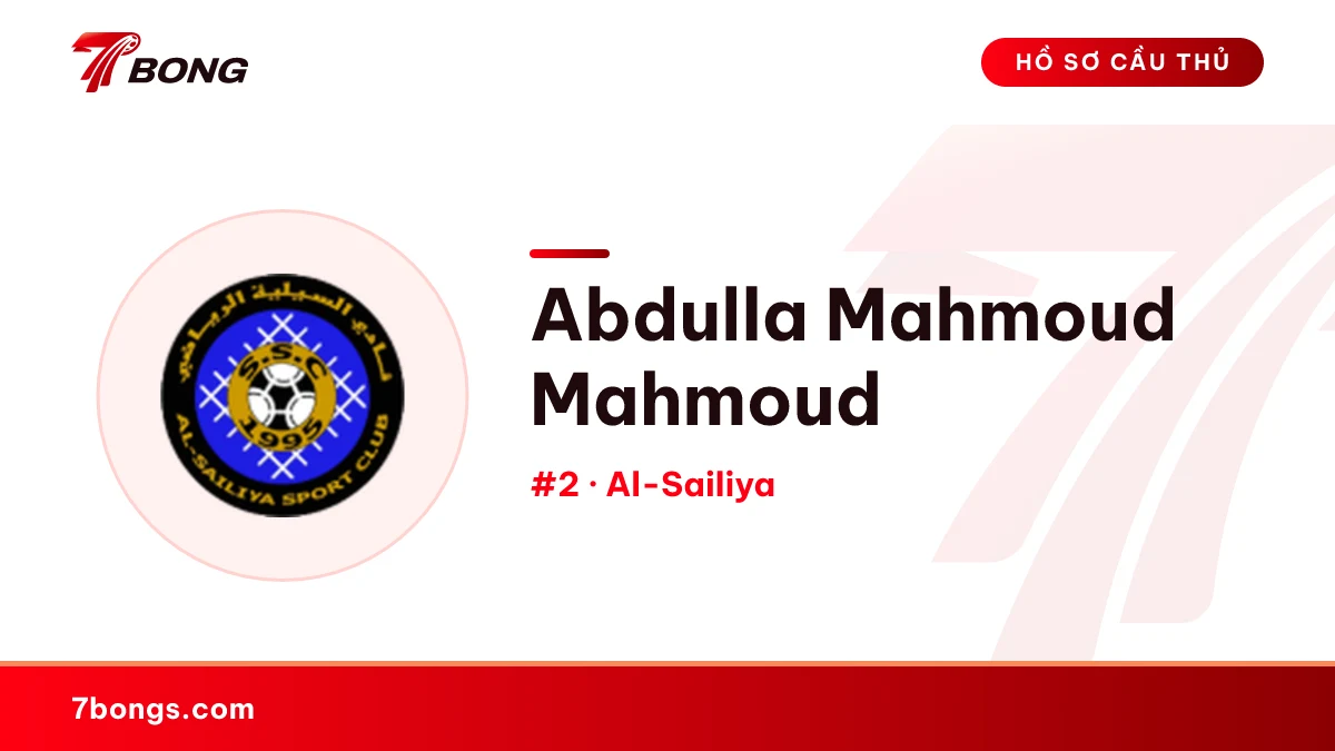 Abdulla Mahmoud Mahmoud — Al-Sailiya