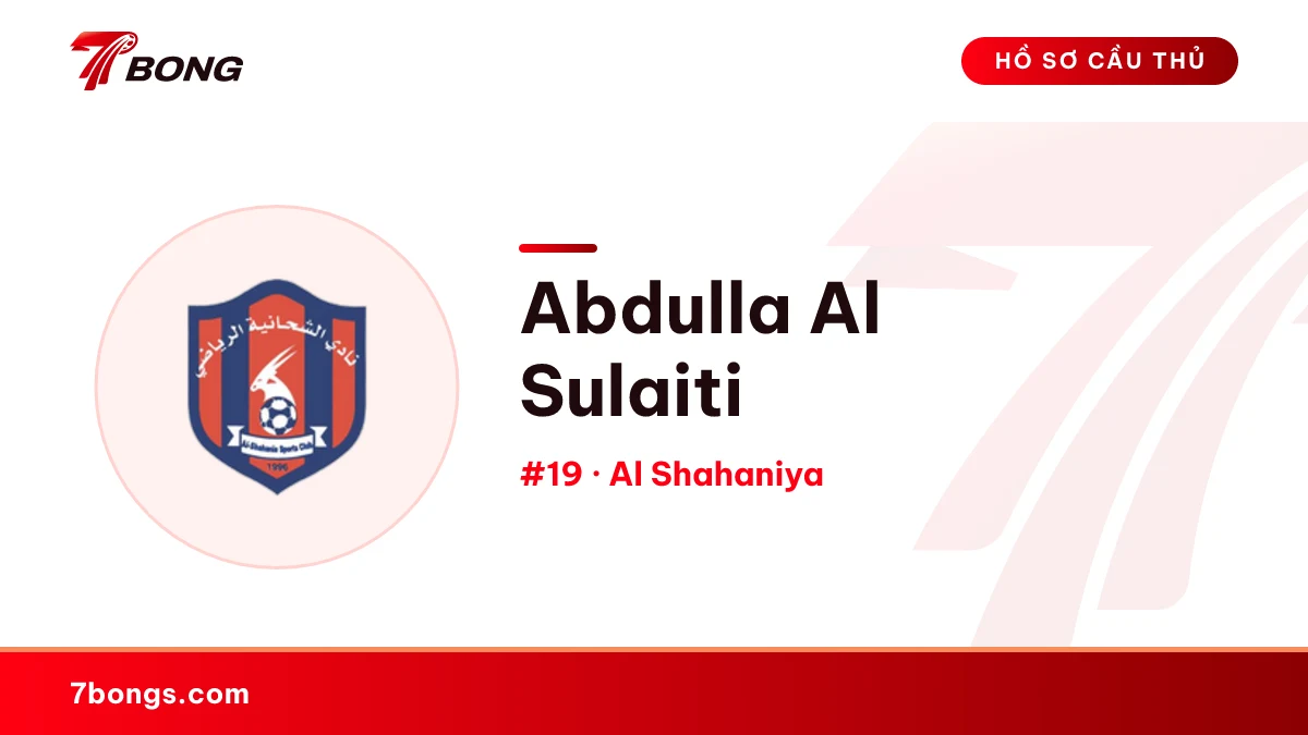 Abdulla Al Sulaiti — Al Shahaniya