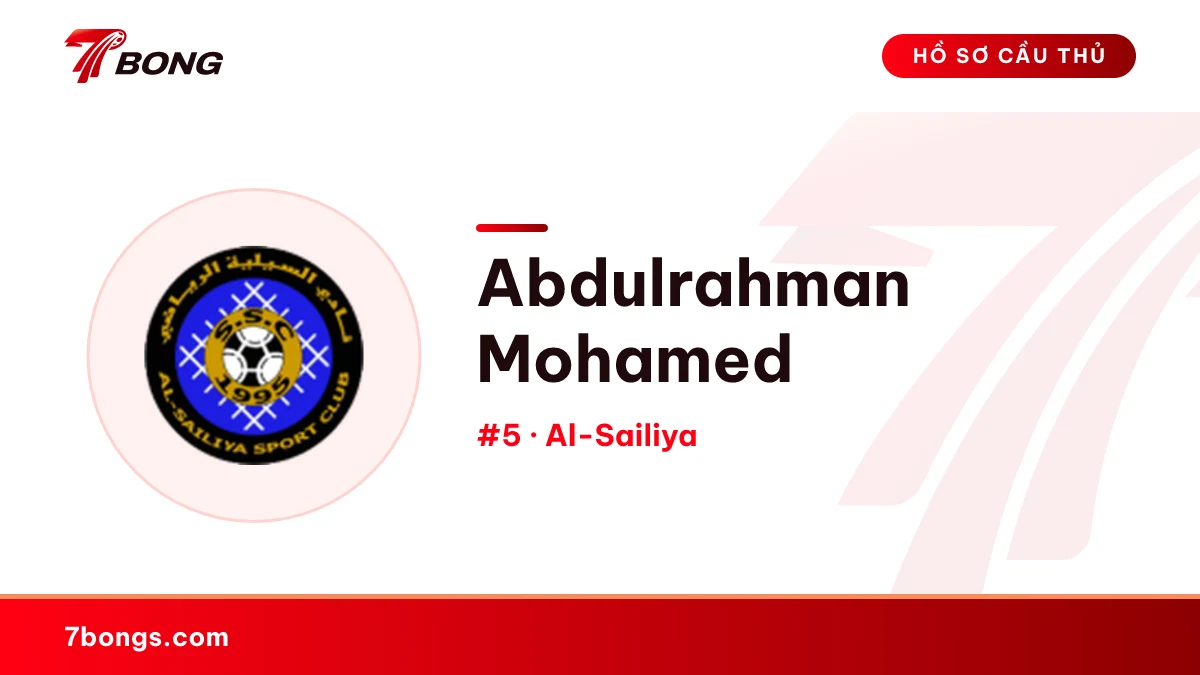 Abdulrahman Mohamed — Al-Sailiya