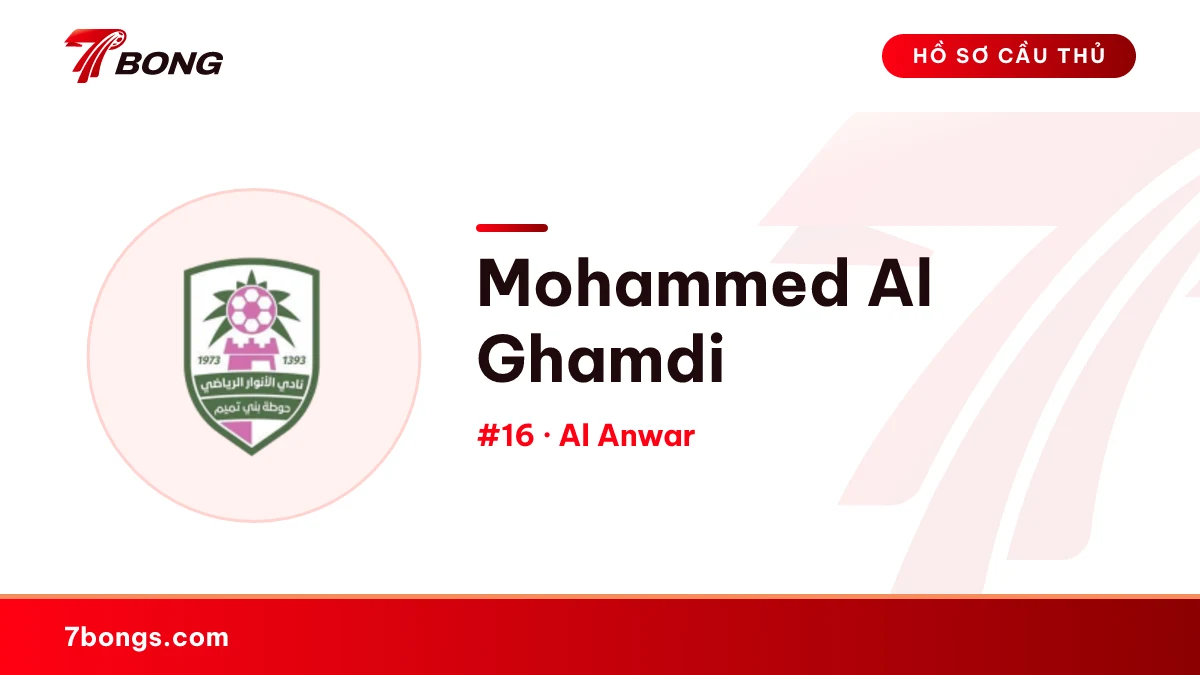 Mohammed Al Ghamdi — Al Anwar