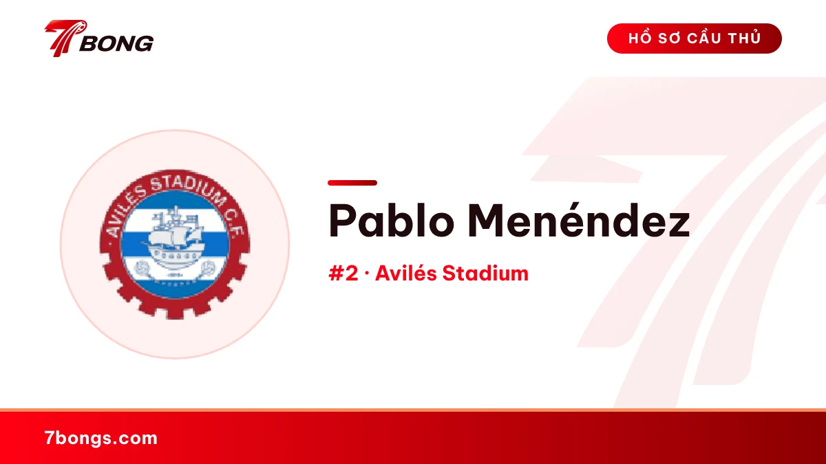 Pablo Menéndez — Avilés Stadium