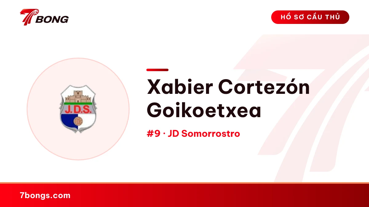 Xabier Cortezón Goikoetxea — JD Somorrostro