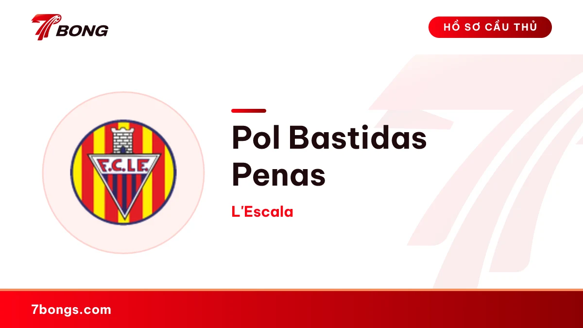 Pol Bastidas Penas — L'Escala