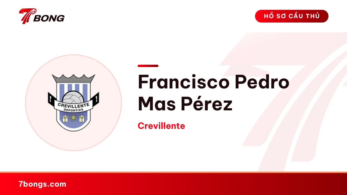 Francisco Pedro Mas Pérez — Crevillente
