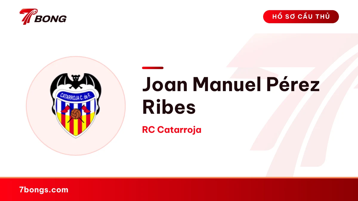Joan Manuel Pérez Ribes — RC Catarroja