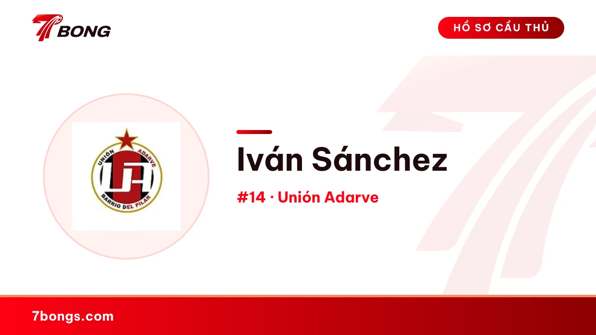 Iván Sánchez — Unión Adarve
