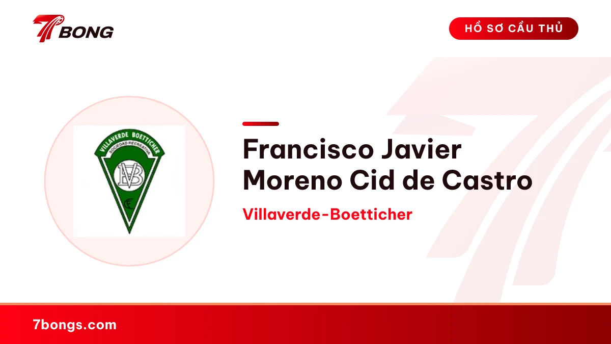 Francisco Javier Moreno Cid de Castro — Villaverde-Boetticher