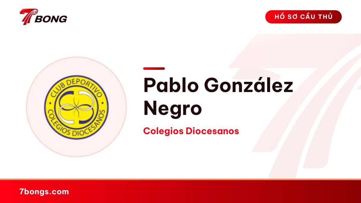 Pablo González Negro — Colegios Diocesanos