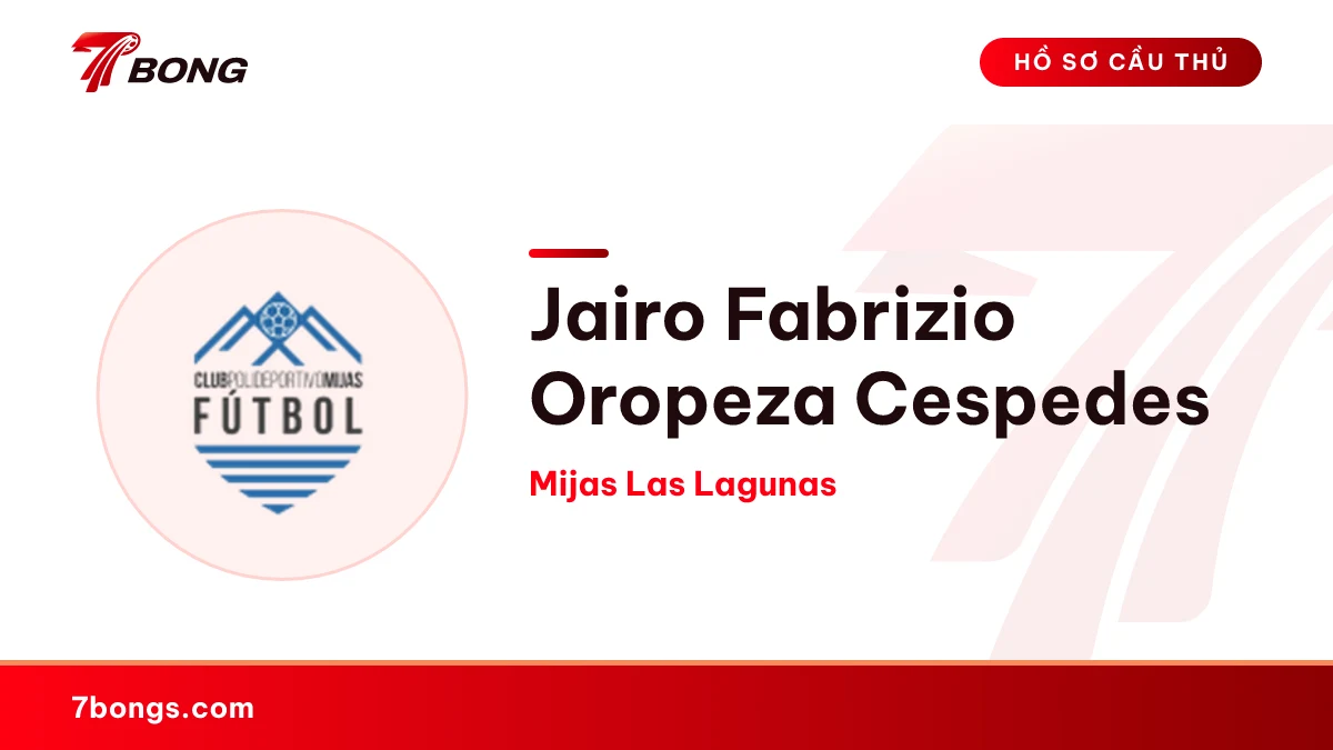 Jairo Fabrizio Oropeza Cespedes — Mijas Las Lagunas