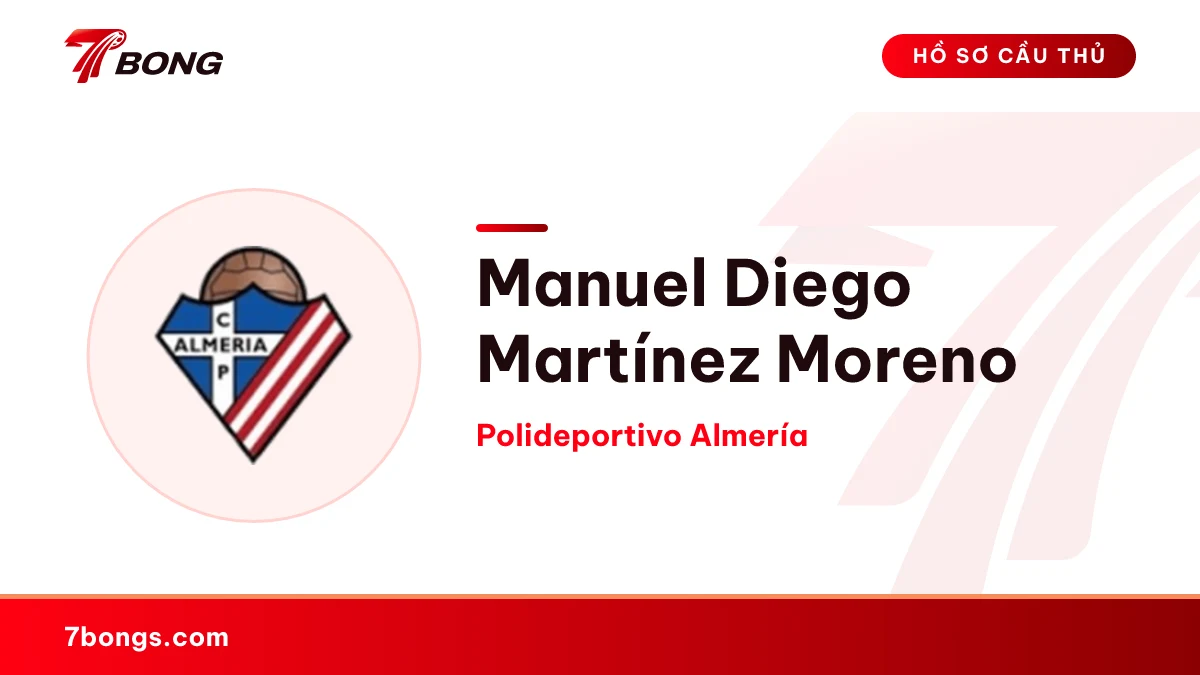 Manuel Diego Martínez Moreno — Polideportivo Almería