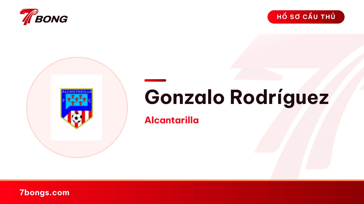 Gonzalo Rodríguez — Alcantarilla