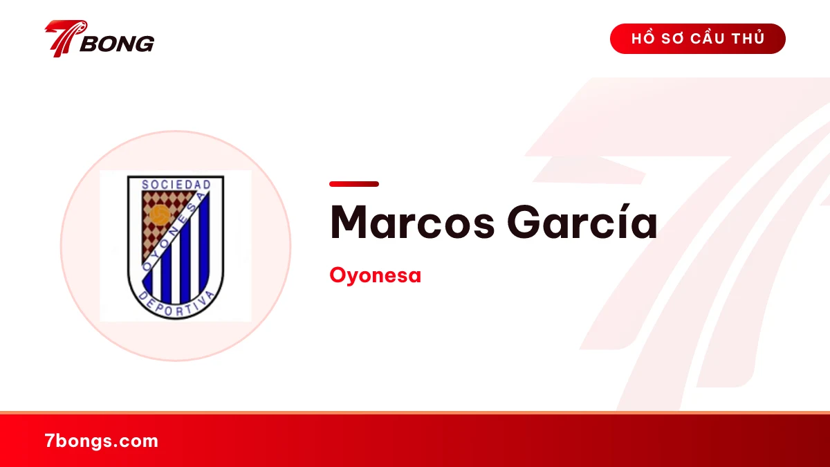 Marcos García — Oyonesa