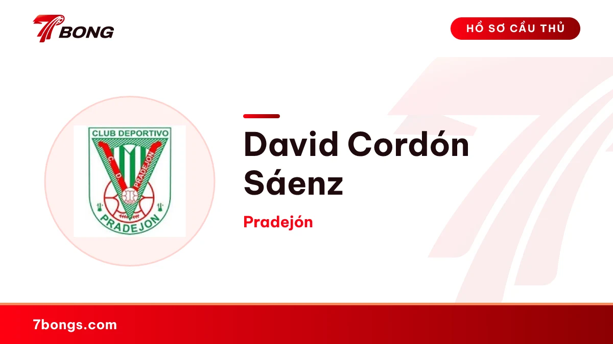 David Cordón Sáenz — Pradejón