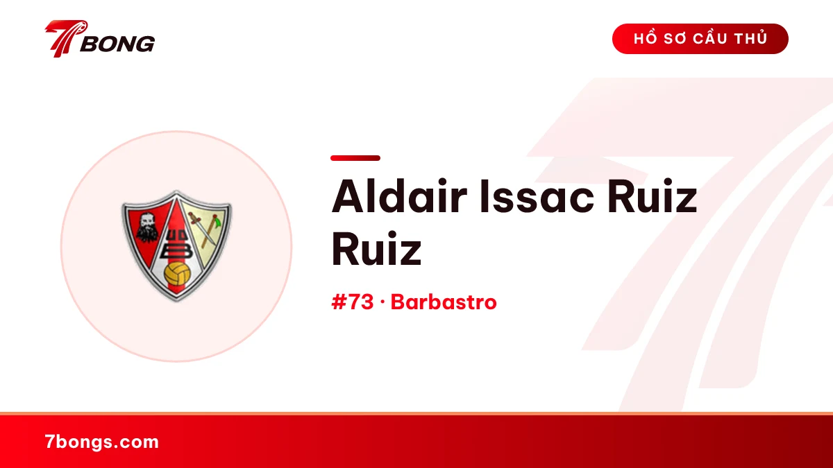 Aldair Issac Ruiz Ruiz — Barbastro