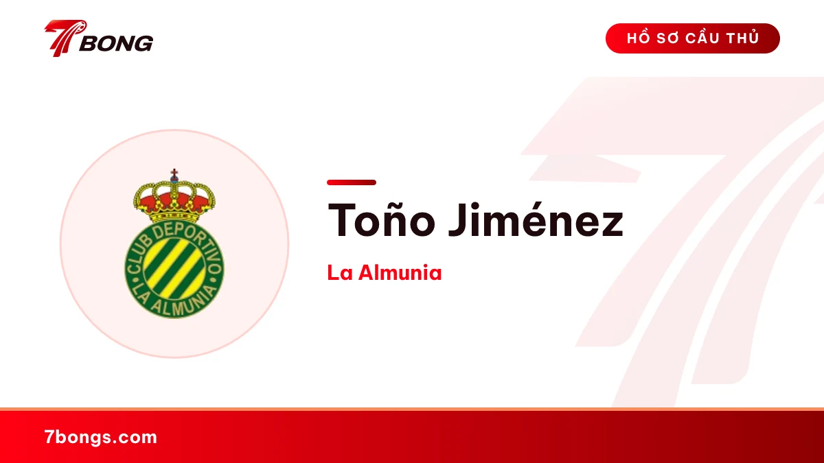 Toño Jiménez — La Almunia