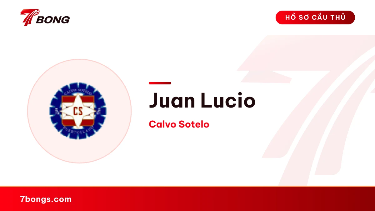 Juan Lucio — Calvo Sotelo
