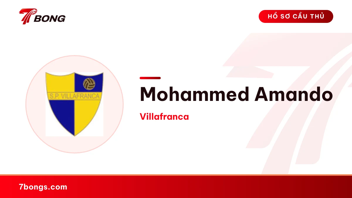 Mohammed Amando — Villafranca
