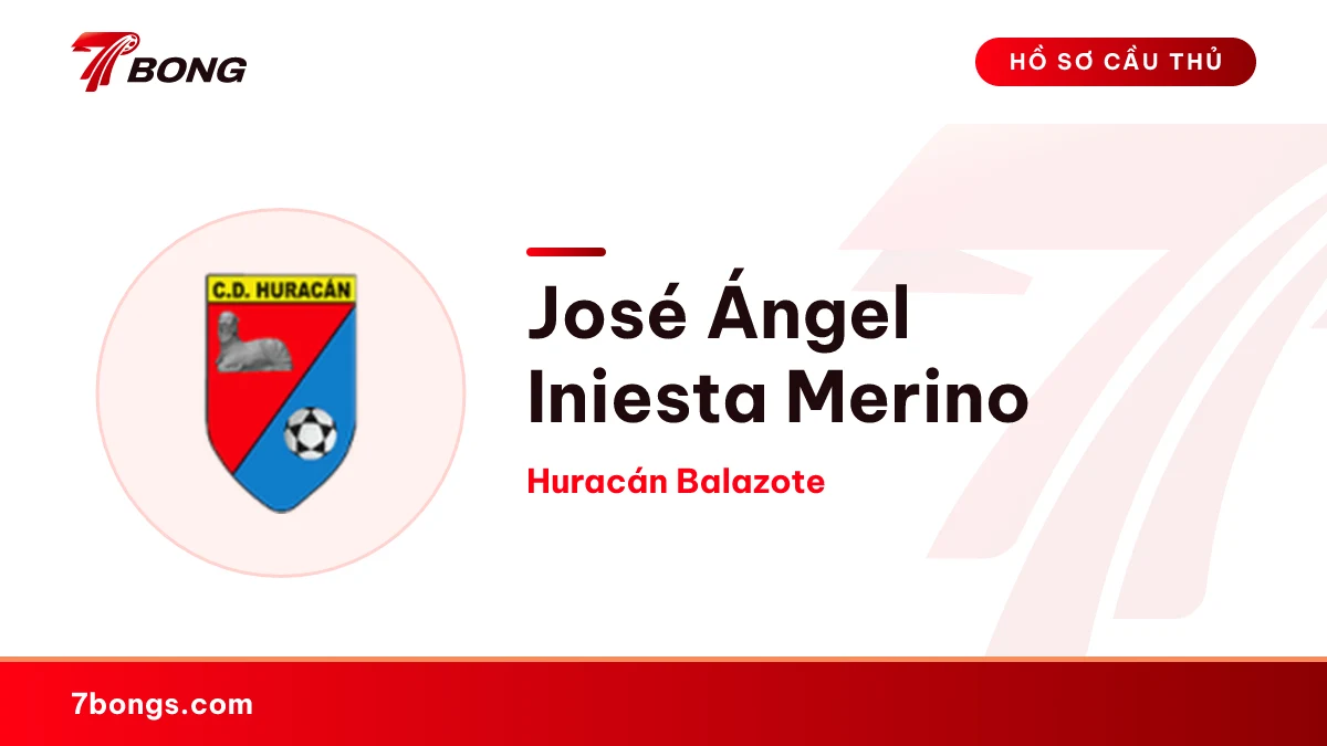 José Ángel Iniesta Merino — Huracán Balazote