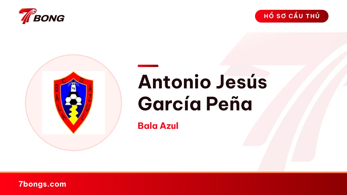 Antonio Jesús García Peña — Bala Azul