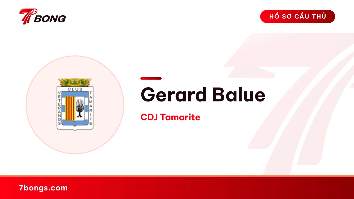 Gerard Balue — CDJ Tamarite