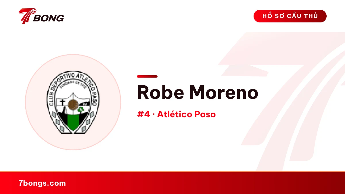 Robe Moreno — Atlético Paso