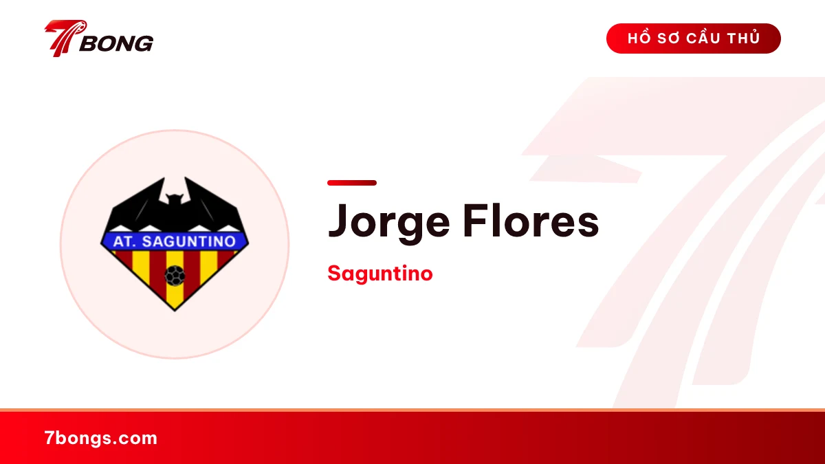 Jorge Flores — Saguntino