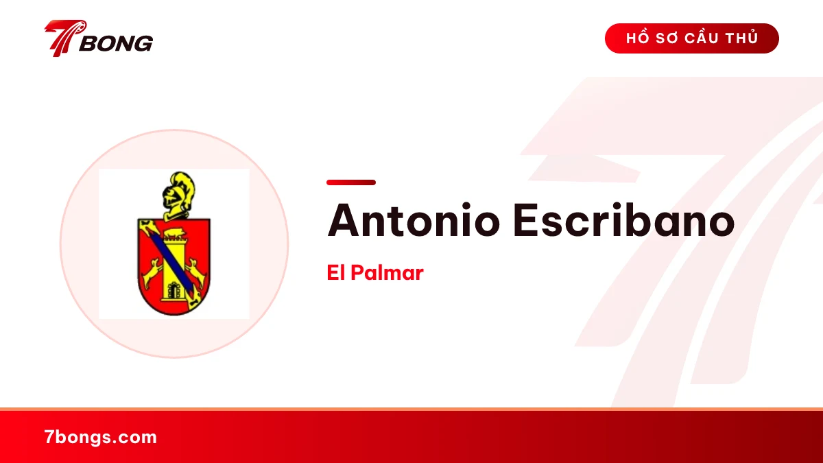 Antonio Escribano — El Palmar