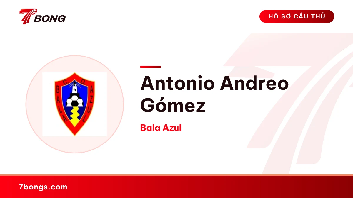 Antonio Andreo Gómez — Bala Azul