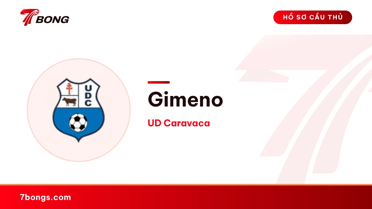 Gimeno — UD Caravaca