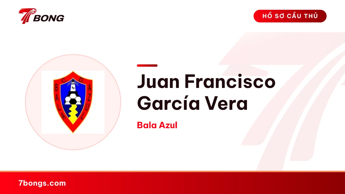 Juan Francisco García Vera — Bala Azul