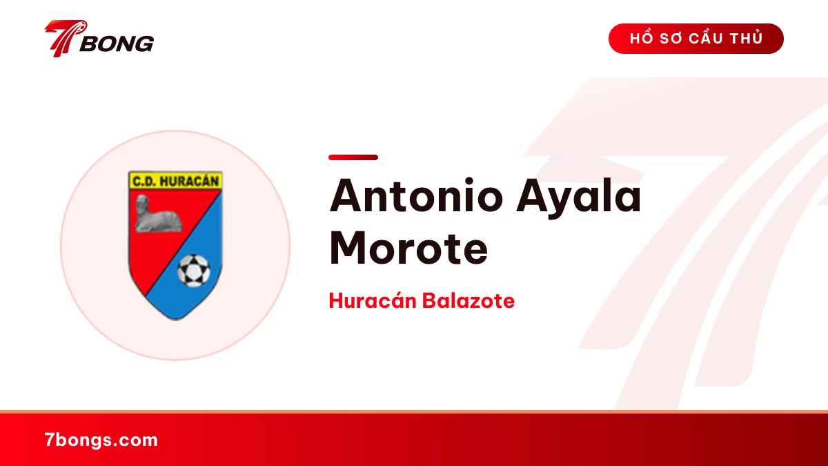 Antonio Ayala Morote — Huracán Balazote