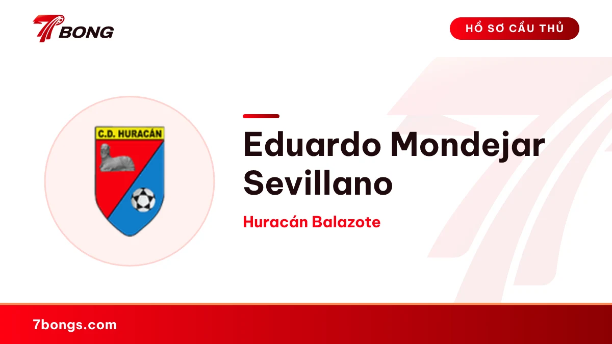 Eduardo Mondejar Sevillano — Huracán Balazote