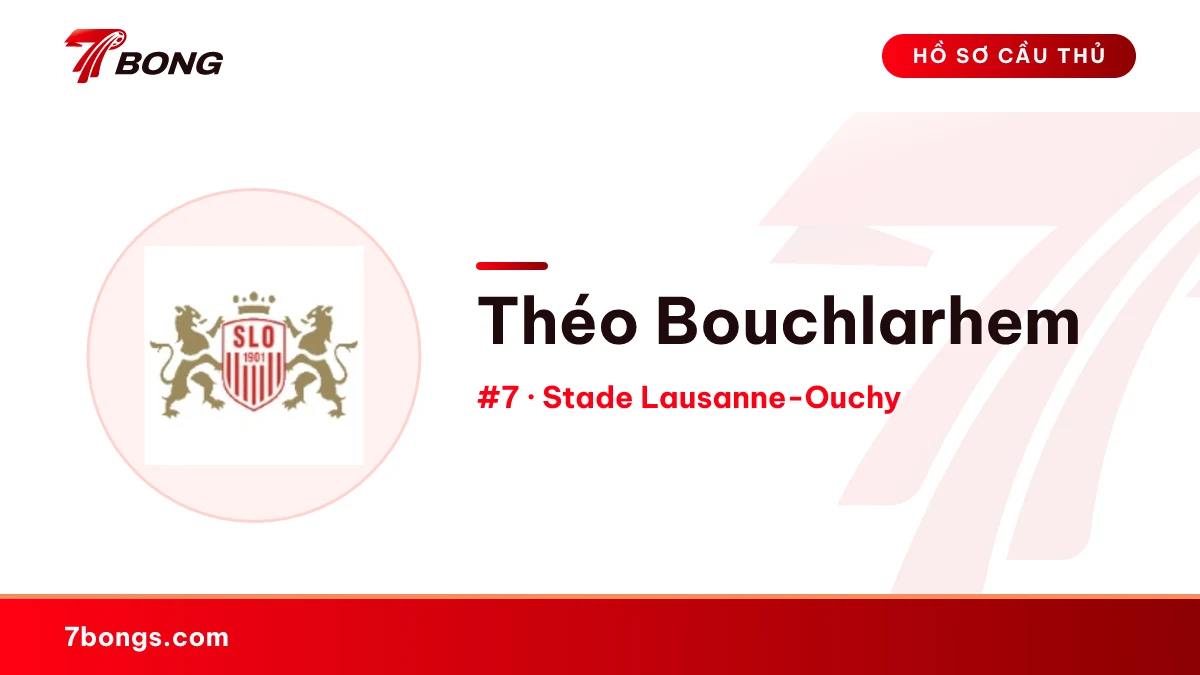 Théo Bouchlarhem — Stade Lausanne-Ouchy