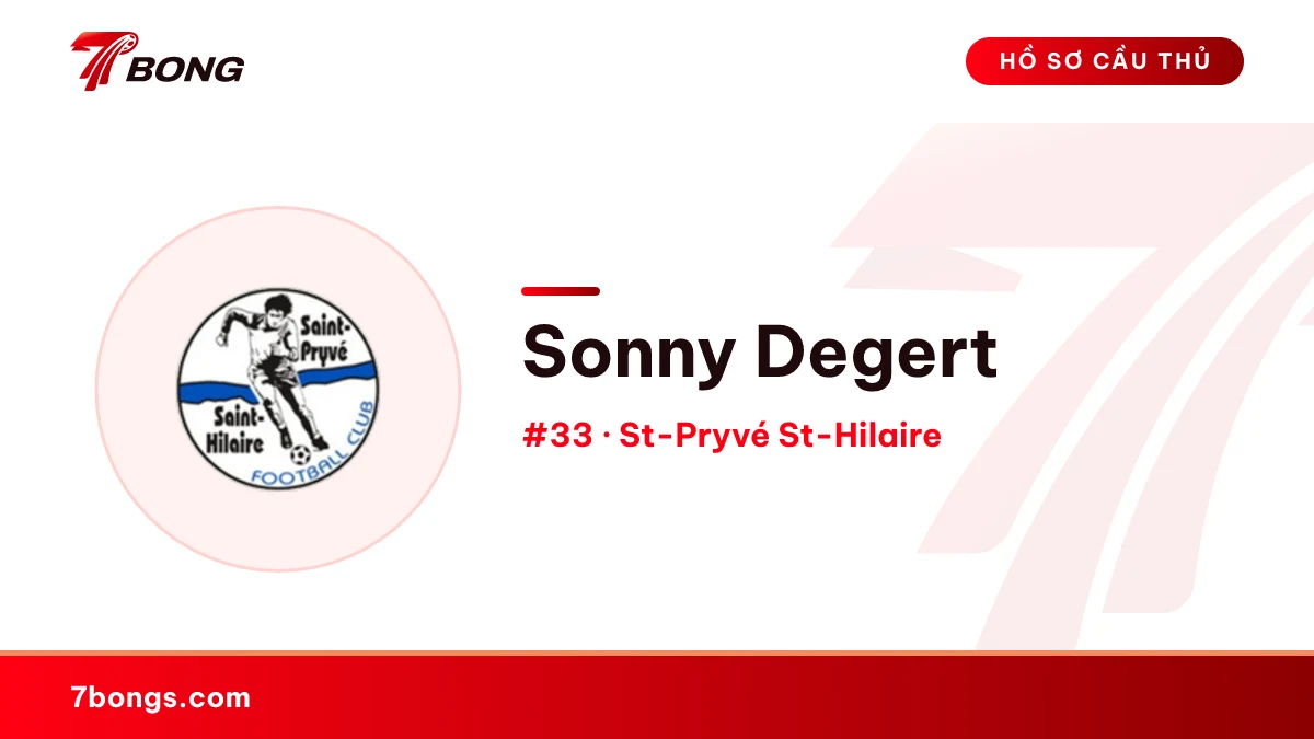 Sonny Degert — St-Pryvé St-Hilaire