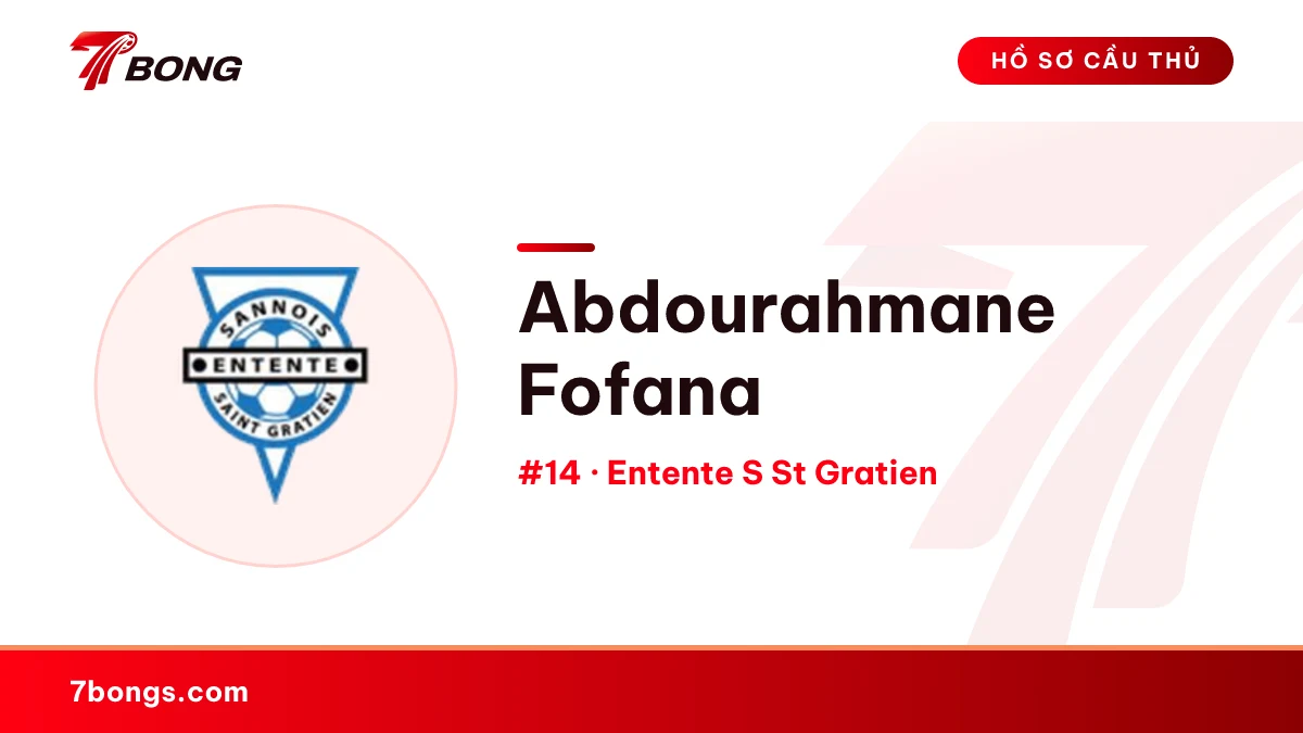 Abdourahmane Fofana — Entente S St Gratien